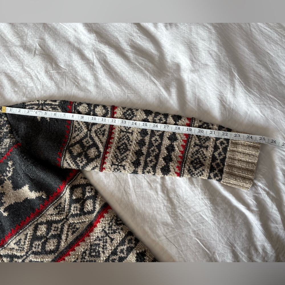 Ralph Lauren Hand-knit Fair Isle Cardigan - Picture 7 of 13